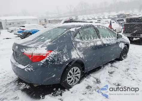 2018 Toyota Corolla Le из США, поврежденный, VIN 2T1BURHE4JC029476